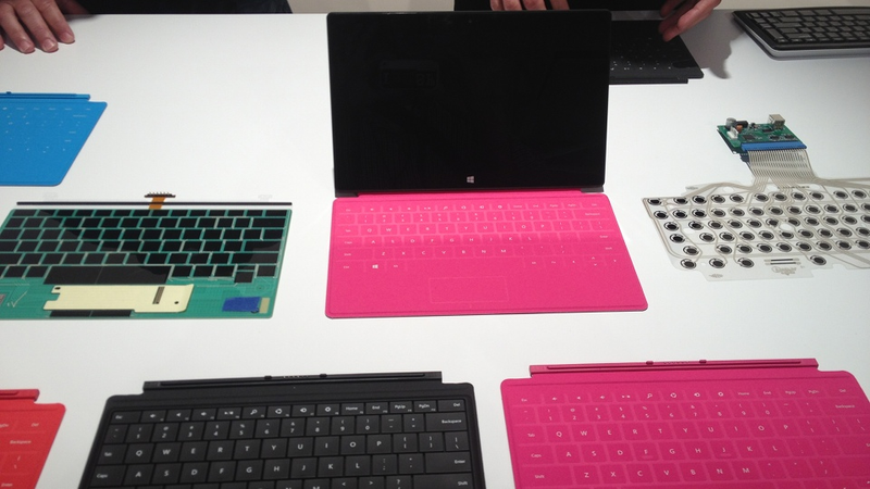 Illustration for article titled Microsoft Surface Is Hiding a Pressure-Sensitive Keyboard, Multitouch Trackpad and Kickstand